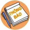 THÔNG BÁO